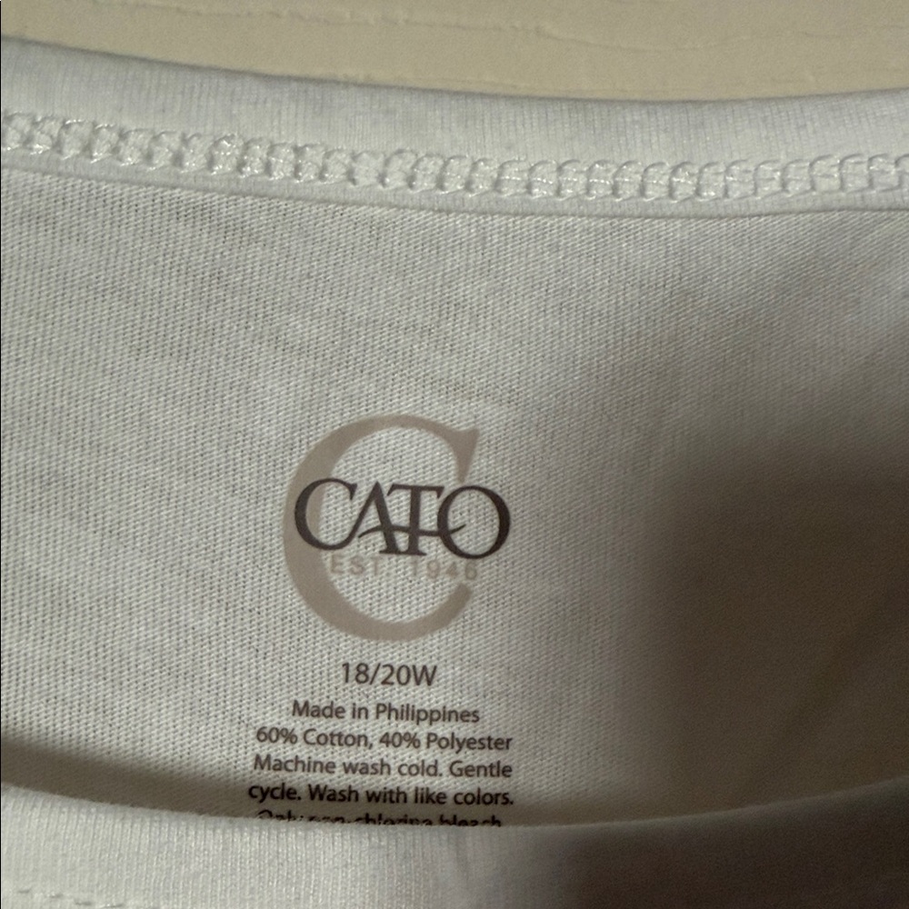 Cato Classic White Top